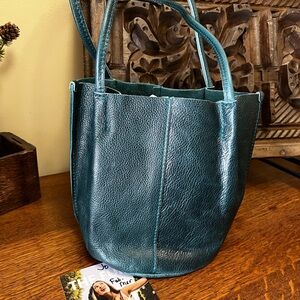 Portland Leather Lagoon Small Devan Tote